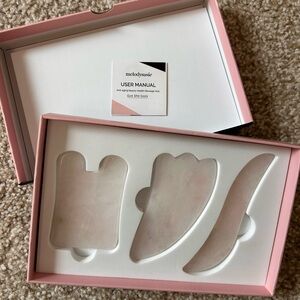 Melodysusie Rose Quartz Gua Sha Set